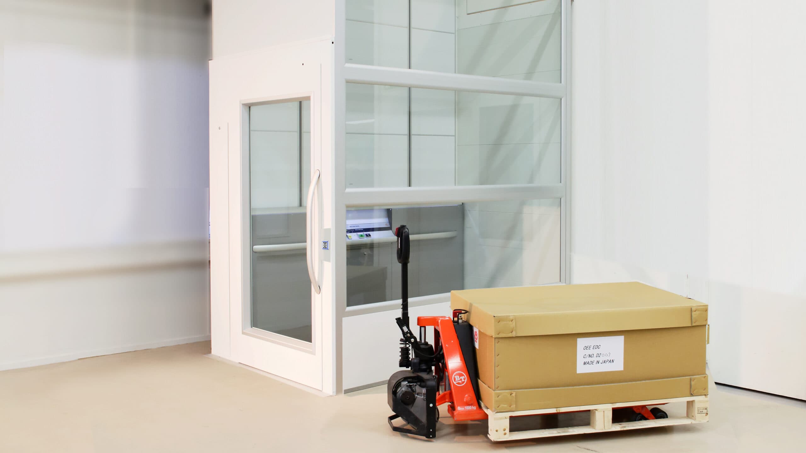 Goods elevators